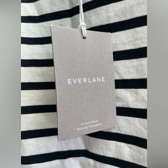 New Everlane The Mariner Tee Striped Shirt Women Size XS - Picture 11 of 16